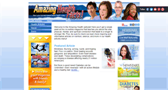 Desktop Screenshot of amazinghealthfacts.org